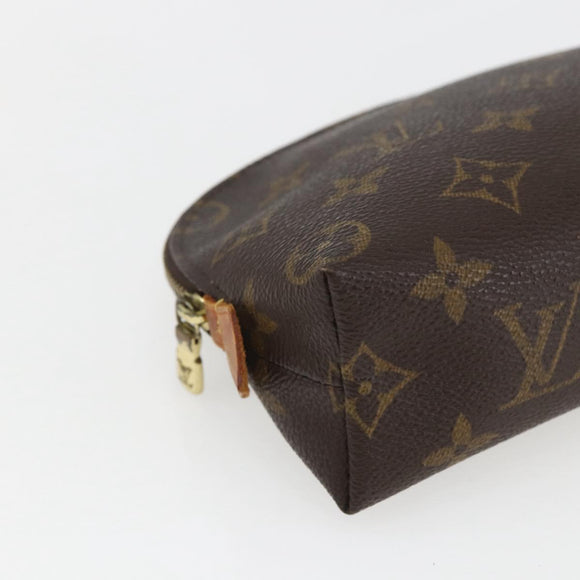 LOUIS VUITTON Monogram Pochette Cosmetic PM Pouch M43998 LV Auth ka1754