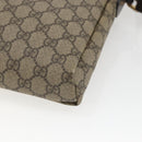 GUCCI GG Supreme Shoulder Bag PVC Leather Beige Gold 223666 Auth ka1755-15