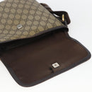GUCCI GG Supreme Shoulder Bag PVC Leather Beige Gold 223666 Auth ka1755-10