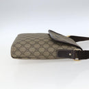 GUCCI GG Supreme Shoulder Bag PVC Leather Beige Gold 223666 Auth ka1755-4