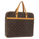 LOUIS VUITTON Monogram Porte Documents Pegas Hand Bag M53343 LV Auth ka1757-1