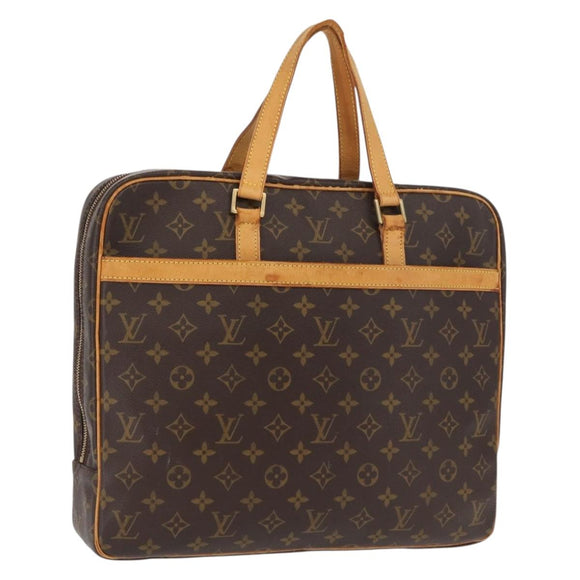 LOUIS VUITTON Monogram Porte Documents Pegas Hand Bag M53343 LV Auth ka1757