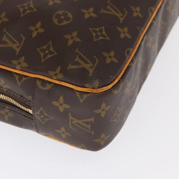 LOUIS VUITTON Monogram Porte Documents Pegas Hand Bag M53343 LV Auth ka1757