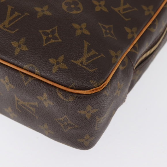 LOUIS VUITTON Monogram Porte Documents Pegas Hand Bag M53343 LV Auth ka1757