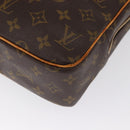 LOUIS VUITTON Monogram Porte Documents Pegas Hand Bag M53343 LV Auth ka1757-16