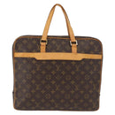LOUIS VUITTON Monogram Porte Documents Pegas Hand Bag M53343 LV Auth ka1757-2