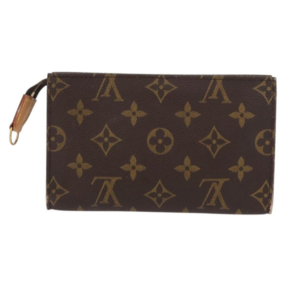 LOUIS VUITTON Monogram Bucket PM Accessory Pouch LV Auth ka176