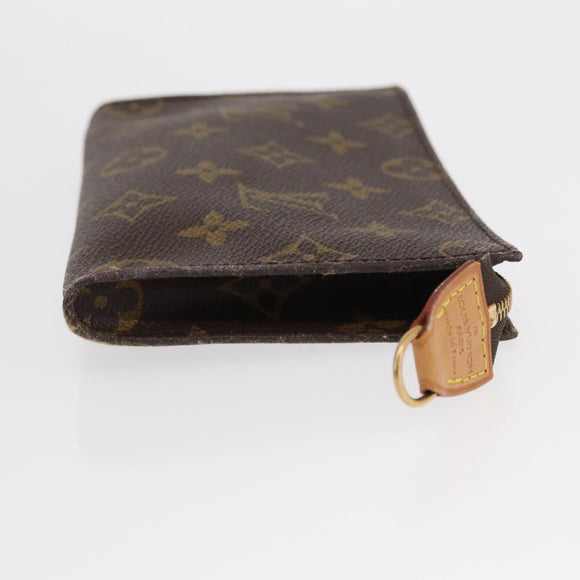 LOUIS VUITTON Monogram Bucket PM Accessory Pouch LV Auth ka176