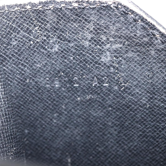 LOUIS VUITTON Epi Porte Documents Senateur Briefcase Black M54452 LV Auth ka1760