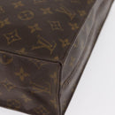 LOUIS VUITTON Monogram Sac Plat Hand Bag M51140 LV Auth ka1761-9