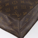 LOUIS VUITTON Monogram Sac Plat Hand Bag M51140 LV Auth ka1761-15