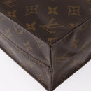 LOUIS VUITTON Monogram Sac Plat Hand Bag M51140 LV Auth ka1761-16