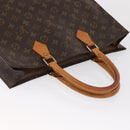 LOUIS VUITTON Monogram Sac Plat Hand Bag M51140 LV Auth ka1761-6