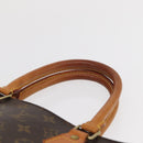 LOUIS VUITTON Monogram Sac Plat Hand Bag M51140 LV Auth ka1761-8