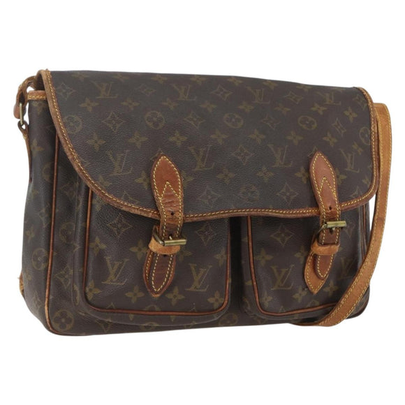 LOUIS VUITTON Monogram Sac Bazas Japon Shoulder Bag M99013 LV Auth ka1763