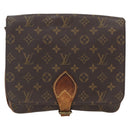 LOUIS VUITTON Monogram Cartouchiere GM Shoulder Bag M51252 LV Auth ka1764-13