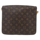 LOUIS VUITTON Monogram Cartouchiere GM Shoulder Bag M51252 LV Auth ka1764-2