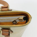 LOUIS VUITTON Monogram Vernis Houston Hand Bag Gris M91053 LV Auth ka1765-10