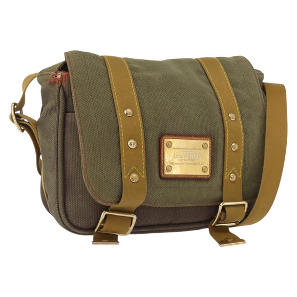 LOUIS VUITTON Antigua Buzzus PM Umhängetasche Braun M40080 LV Auth ka1767