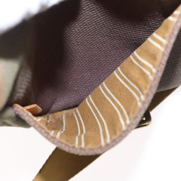 LOUIS VUITTON Antigua Buzzus PM Umhängetasche Braun M40080 LV Auth ka1767