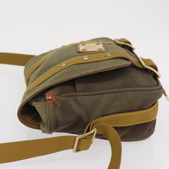 LOUIS VUITTON Antigua Buzzus PM Umhängetasche Braun M40080 LV Auth ka1767