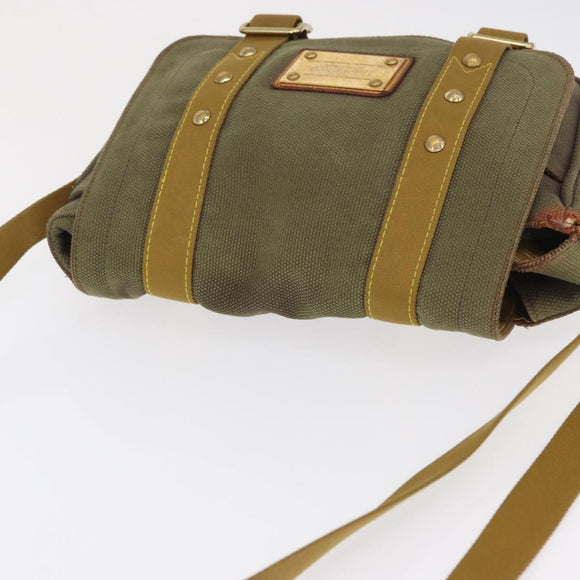 LOUIS VUITTON Antigua Buzzus PM Umhängetasche Braun M40080 LV Auth ka1767