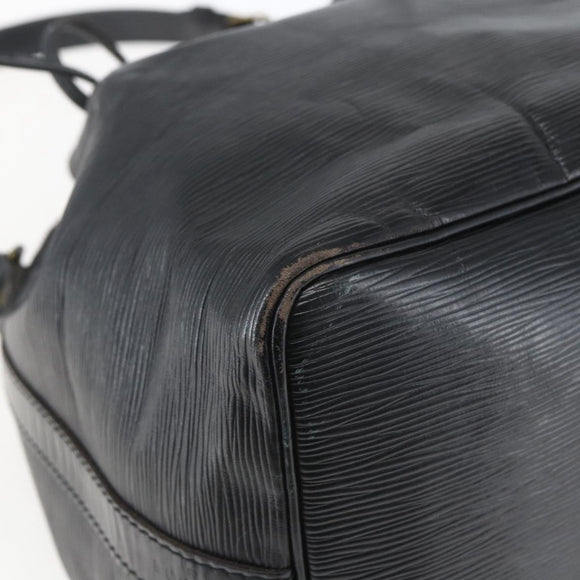 LOUIS VUITTON Epi Petit Noe Umhängetasche Schwarz M44102 LV Auth ka1772A