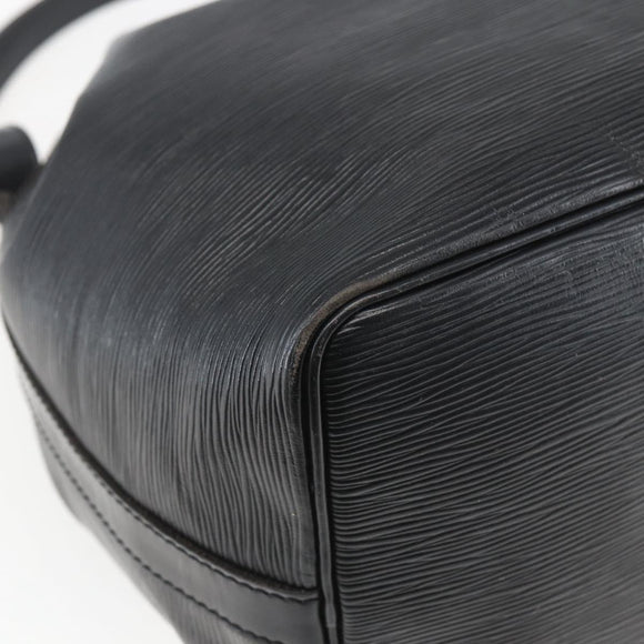 LOUIS VUITTON Epi Petit Noe Umhängetasche Schwarz M44102 LV Auth ka1772A