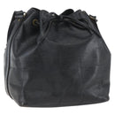 LOUIS VUITTON Epi Petit Noe Umhängetasche Schwarz M44102 LV Auth ka1772A-1