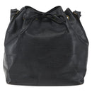 LOUIS VUITTON Epi Petit Noe Umhängetasche Schwarz M44102 LV Auth ka1772A-13