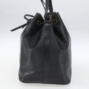 LOUIS VUITTON Epi Petit Noe Umhängetasche Schwarz M44102 LV Auth ka1772A-4