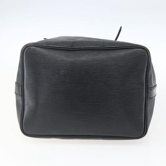 LOUIS VUITTON Epi Petit Noe Umhängetasche Schwarz M44102 LV Auth ka1772A
