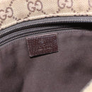 GUCCI GG Canvas Web Sherry Line Shoulder Bag Beige Red Green 189749 Auth ka1776-15