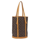 LOUIS VUITTON Monogram Bucket GM Shoulder Bag M42236 LV Auth ka1778-1