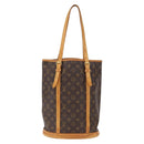 LOUIS VUITTON Monogram Bucket GM Shoulder Bag M42236 LV Auth ka1778-13