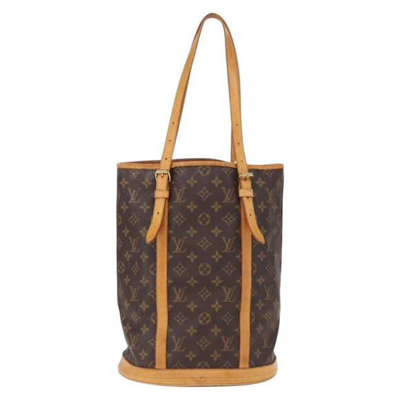LOUIS VUITTON Monogram Bucket GM Shoulder Bag M42236 LV Auth ka1778