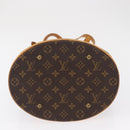 LOUIS VUITTON Monogram Bucket GM Shoulder Bag M42236 LV Auth ka1778-5