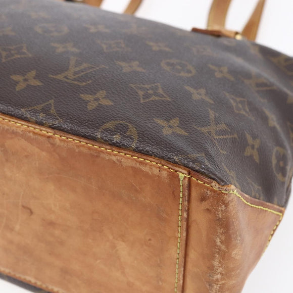 LOUIS VUITTON Monogram Cabas Piano Tote Bag M51148 LV Auth ka178