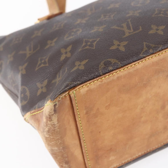 LOUIS VUITTON Monogram Cabas Piano Tote Bag M51148 LV Auth ka178