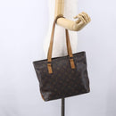 LOUIS VUITTON Monogram Cabas Piano Tote Bag M51148 LV Auth ka178-22