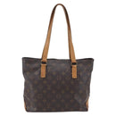 LOUIS VUITTON Monogram Cabas Piano Tote Bag M51148 LV Auth ka178-2
