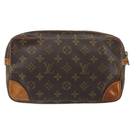 LOUIS VUITTON Monogram Marly Dragonne GM Clutch Bag M51825 LV Auth ka1780 - 0