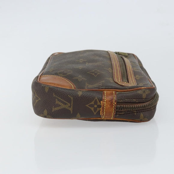 LOUIS VUITTON Monogram Marly Dragonne GM Clutch Bag M51825 LV Auth ka1780