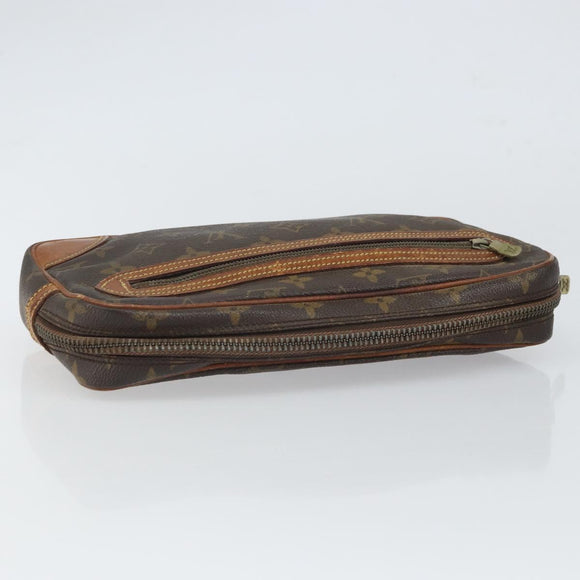 LOUIS VUITTON Monogram Marly Dragonne GM Clutch Bag M51825 LV Auth ka1780