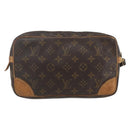 LOUIS VUITTON Monogram Marly Dragonne GM Clutch Bag M51825 LV Auth ka1784-2
