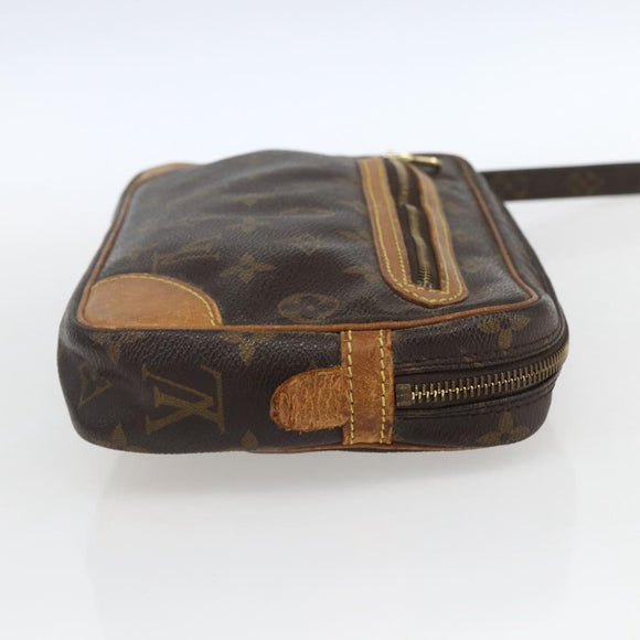 LOUIS VUITTON Monogram Marly Dragonne GM Clutch Bag M51825 LV Auth ka1784