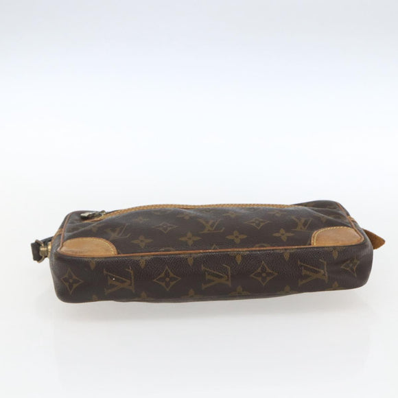 LOUIS VUITTON Monogram Marly Dragonne GM Clutch Bag M51825 LV Auth ka1784