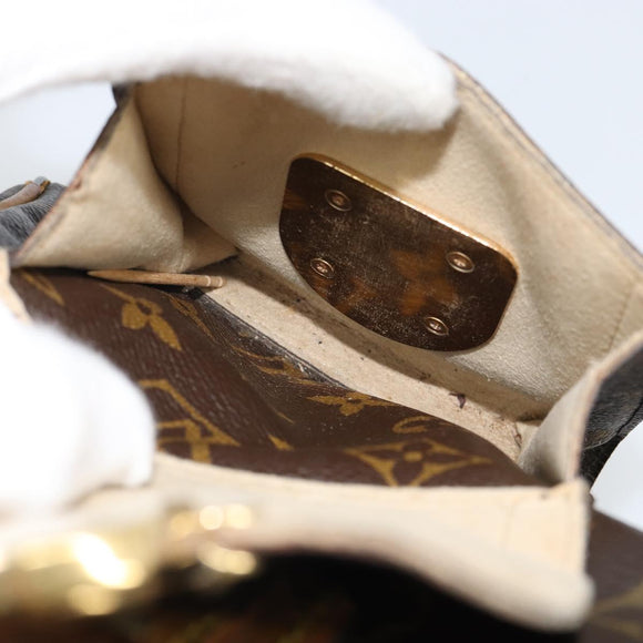 LOUIS VUITTON Monogram Manhattan PM Hand Bag M40026 LV Auth ka1787
