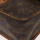LOUIS VUITTON Monogram Gibeciere GM Shoulder Bag M42246 LV Auth ka179-15