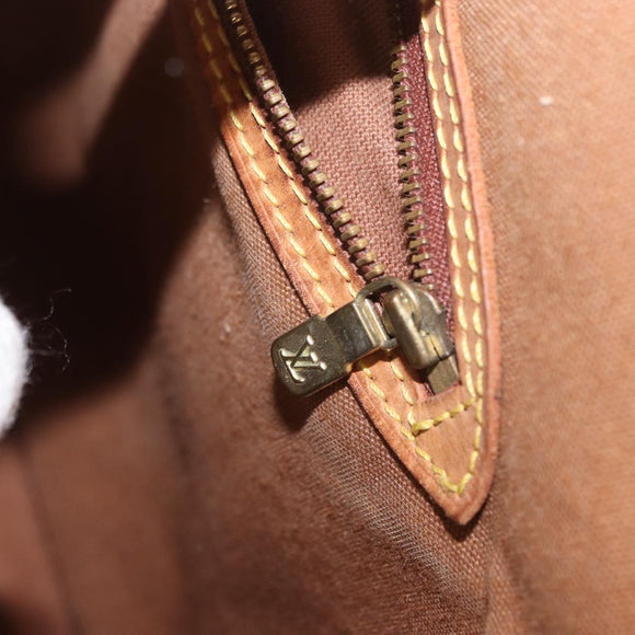 LOUIS VUITTON Monogram Gibeciere GM Shoulder Bag M42246 LV Auth ka179